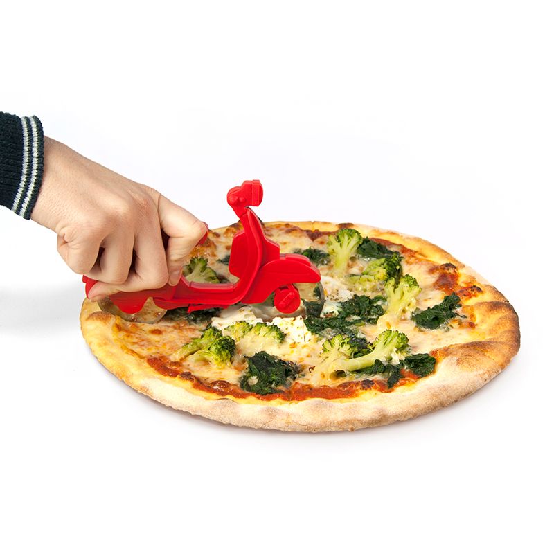 Pizzaschneider PIZZA SCOOTER rot 