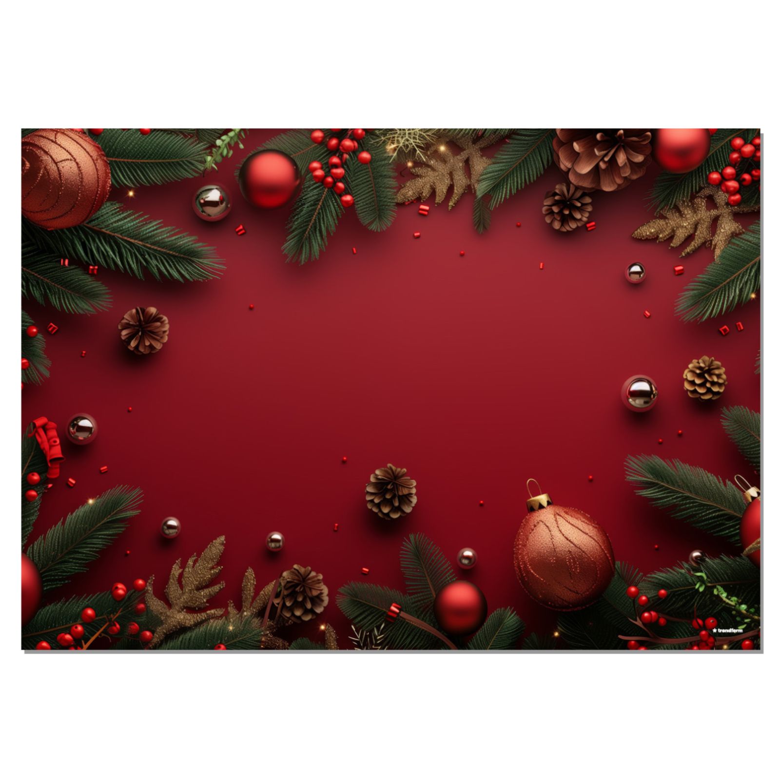 Papiertischset HOLY NIGHT 4 Sujets à 12 Blatt