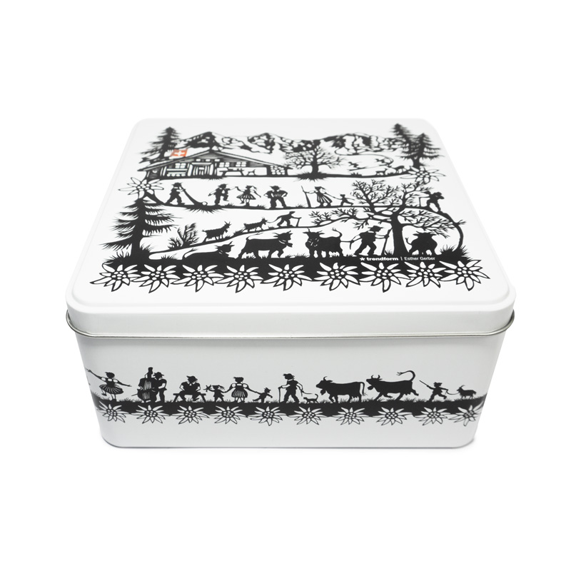 Blechdose gross SWISS TRADITION 