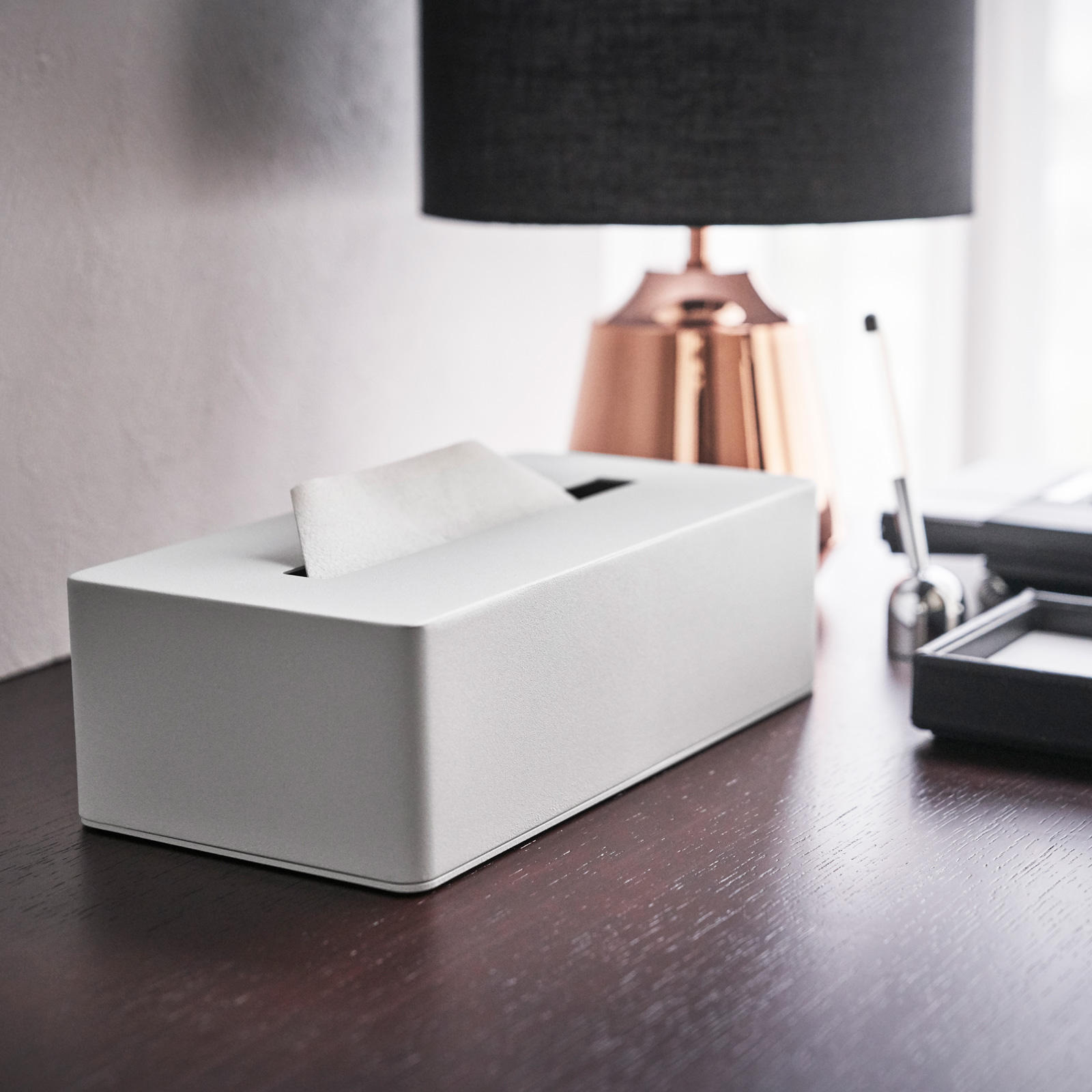 Taschentuchbox TOWER weiss 