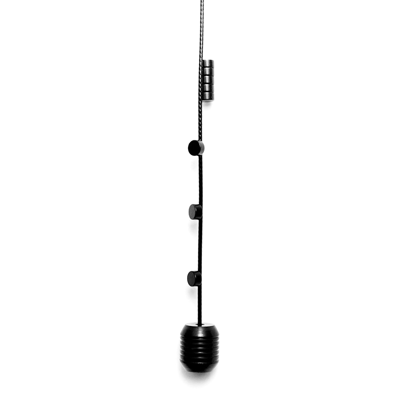 Fotoleine STEELY DAN BLACK 8 Magnete / 150 cm 