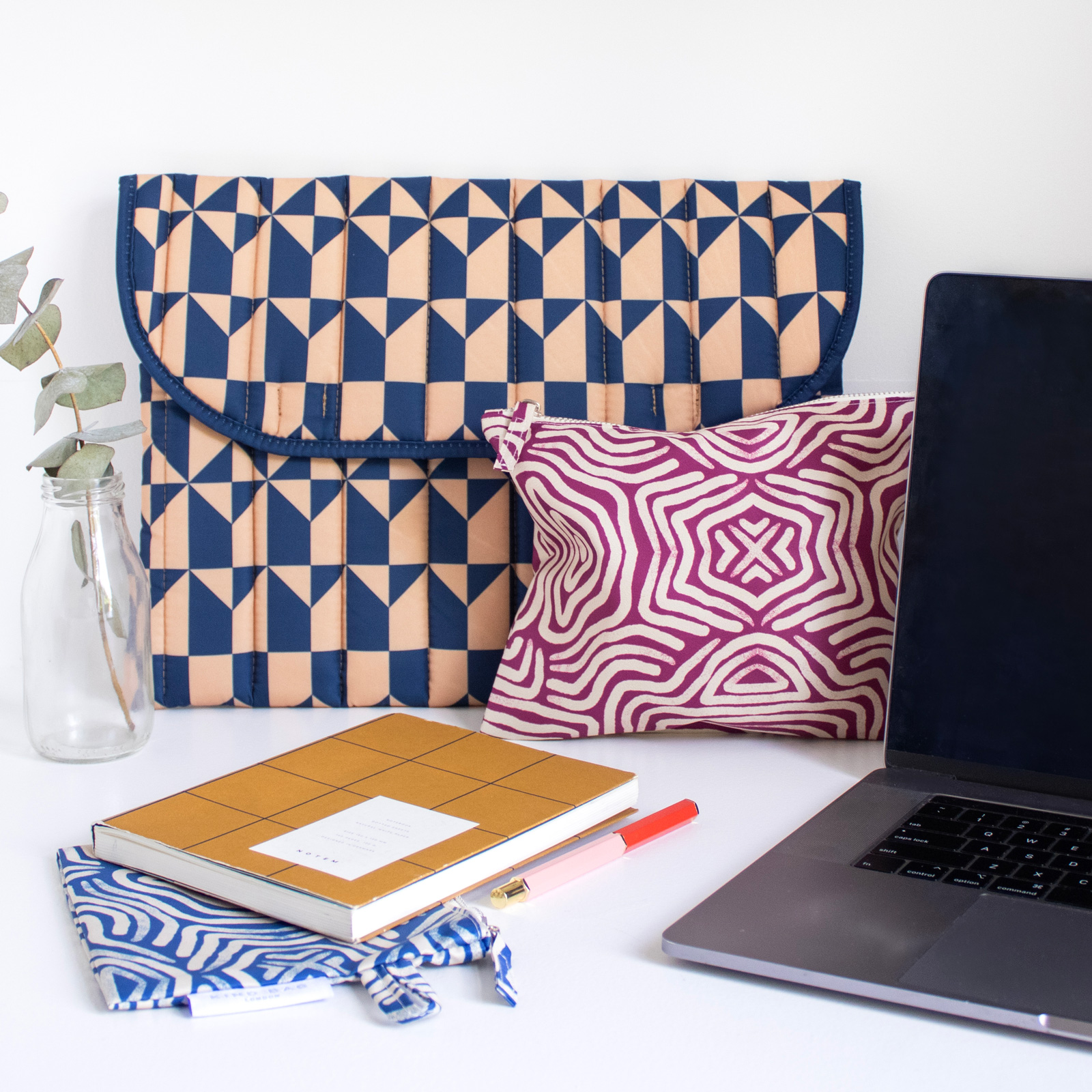 Laptop Sleeve 16'' Navy Coffee  