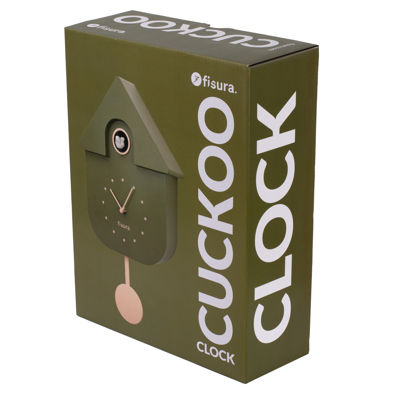 CUCKOO CLOCK - olive 