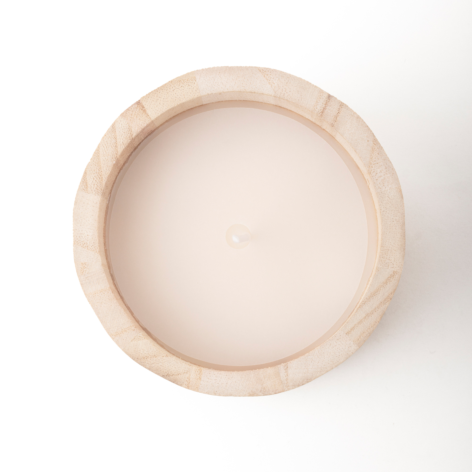 WOOD SCENTED CANDLE FLORAL  