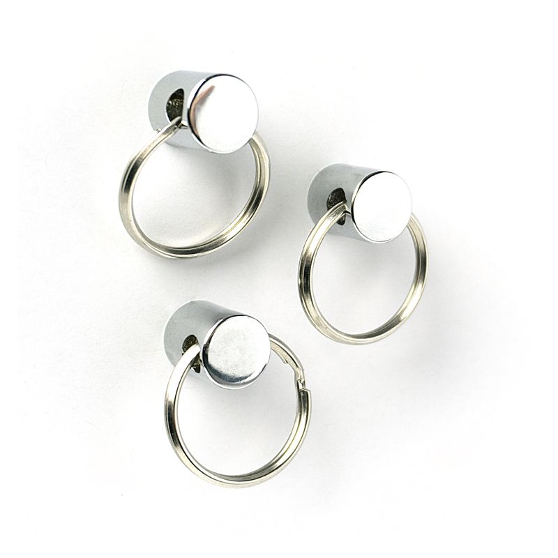 Superstrong Magnets RING 3er Set  silber
