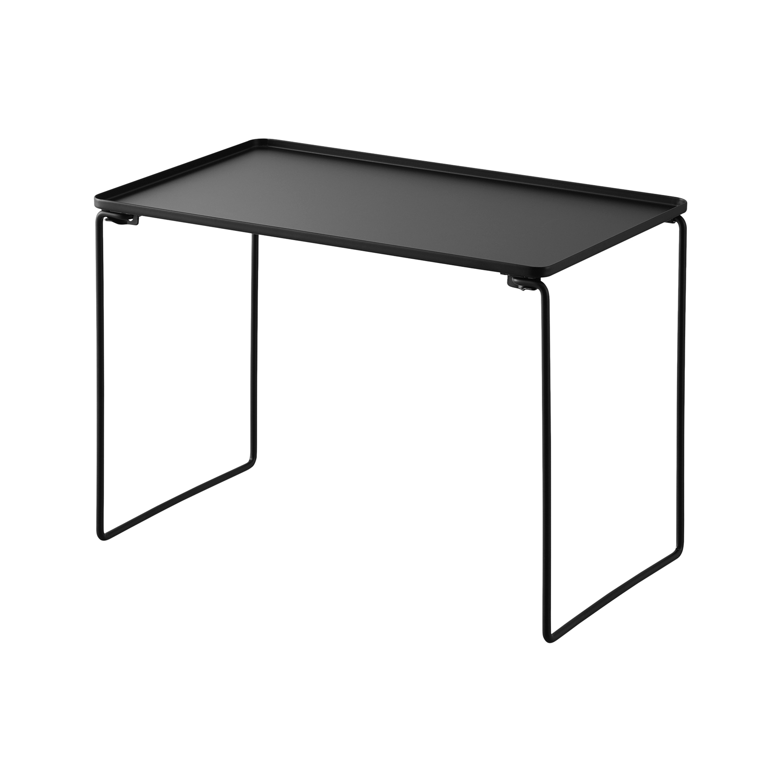 Stapelbares Klappregal L TOWER schwarz 