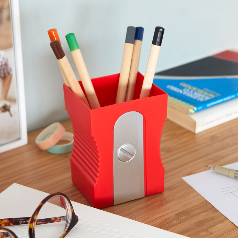 Stiftehalter SHARPENER rot 