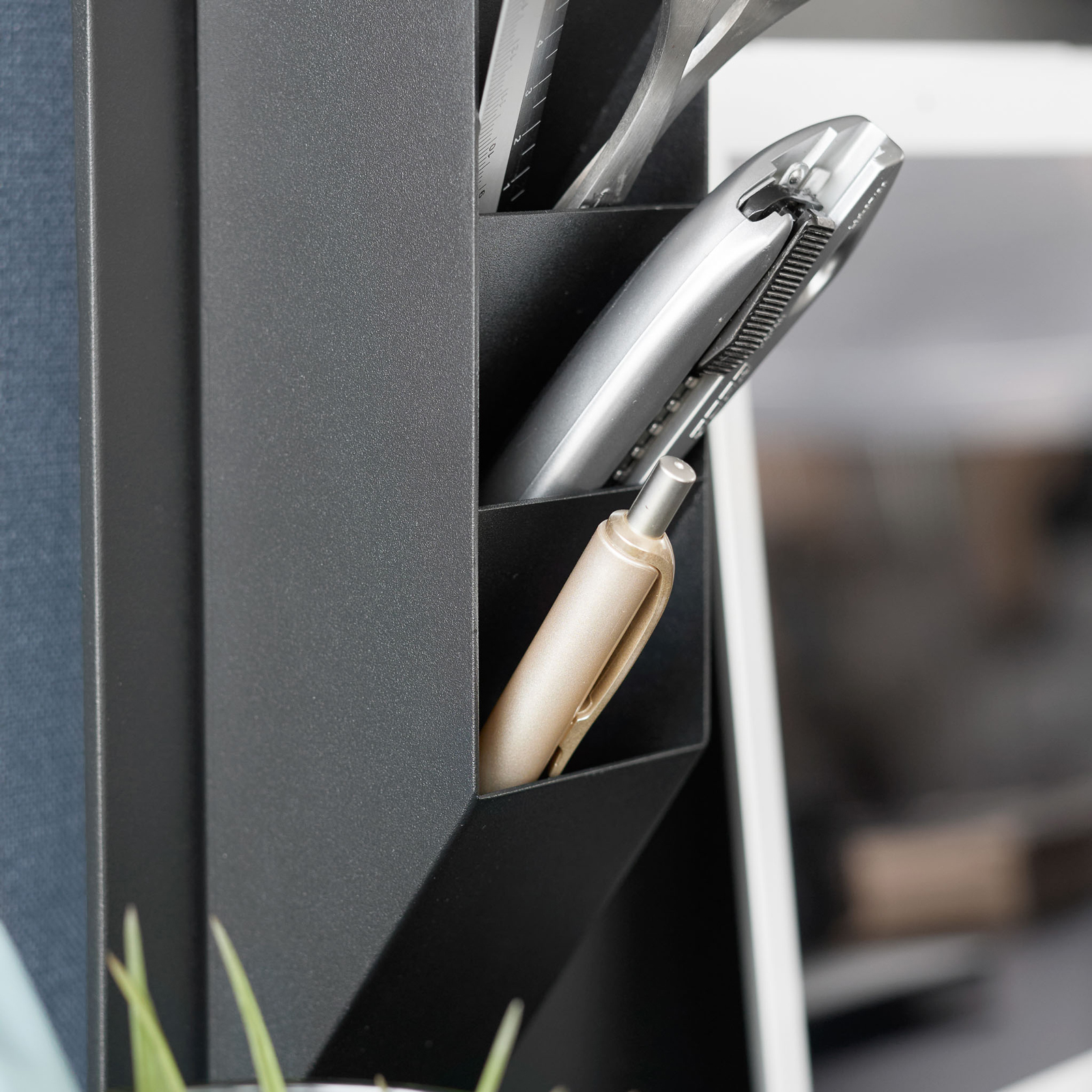 Magnetischer Stiftehalter TOWER schwarz 