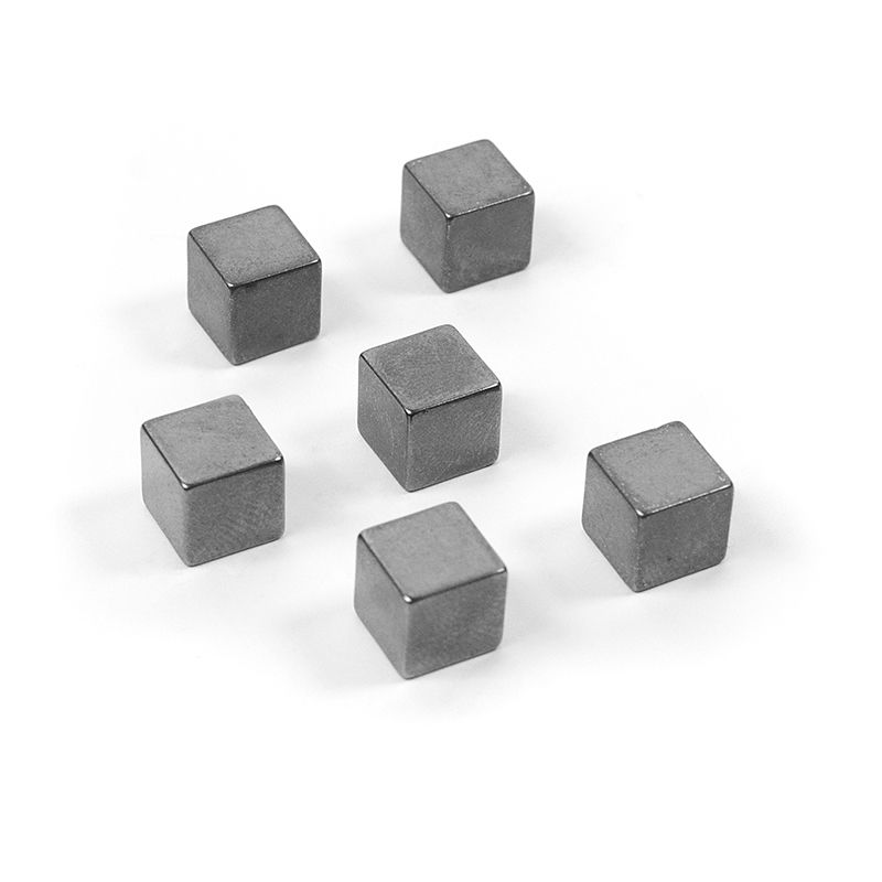 Superstrong Magnets CUBE MEDIUM 6er Set, graphit