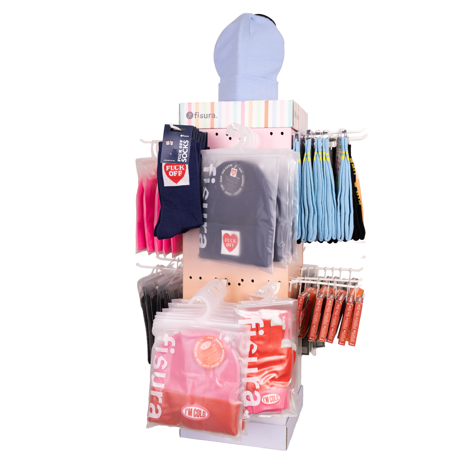 Multi-Product Display large (Hand Fans)  192 Hand Fans