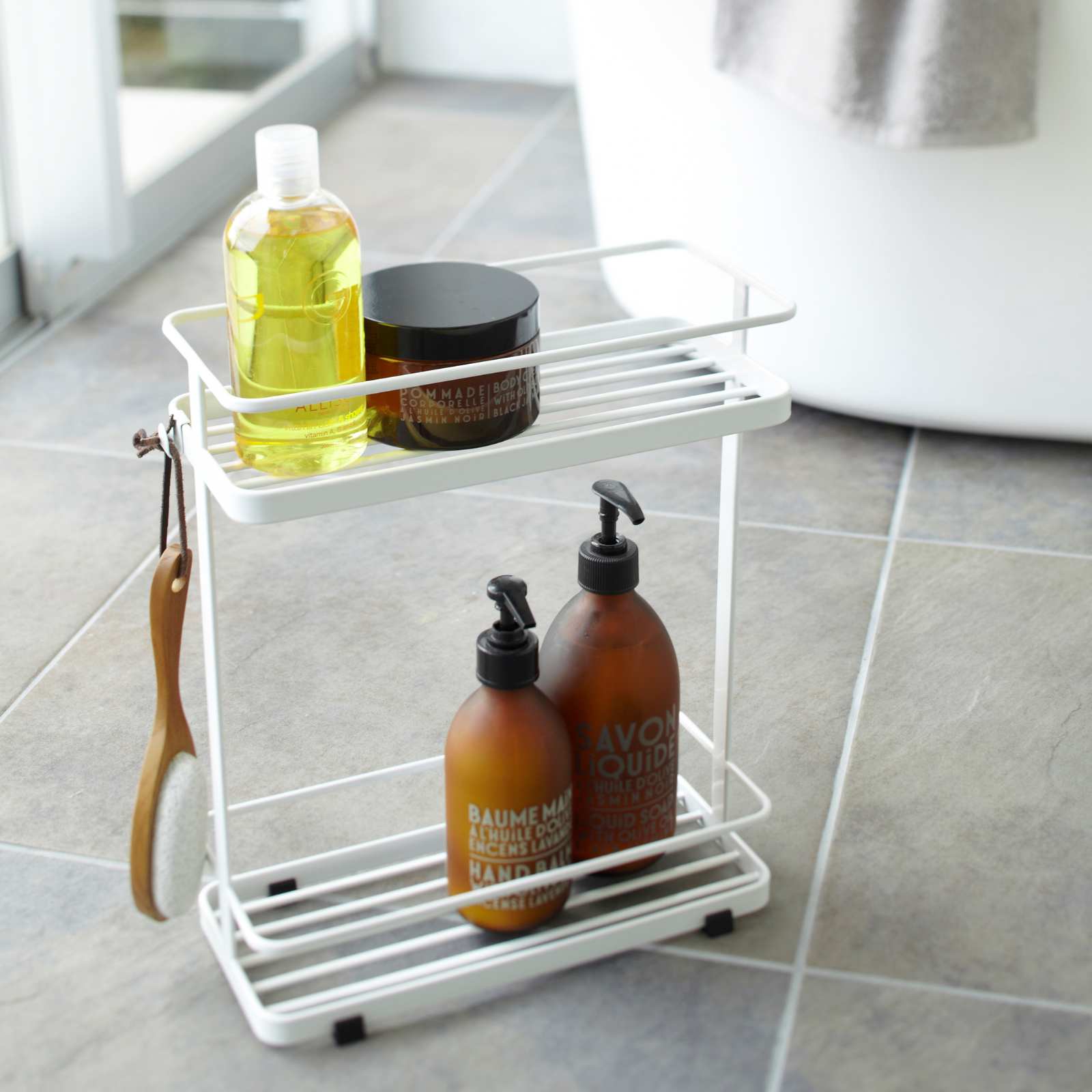 Badezimmerregal TOWER weiss 