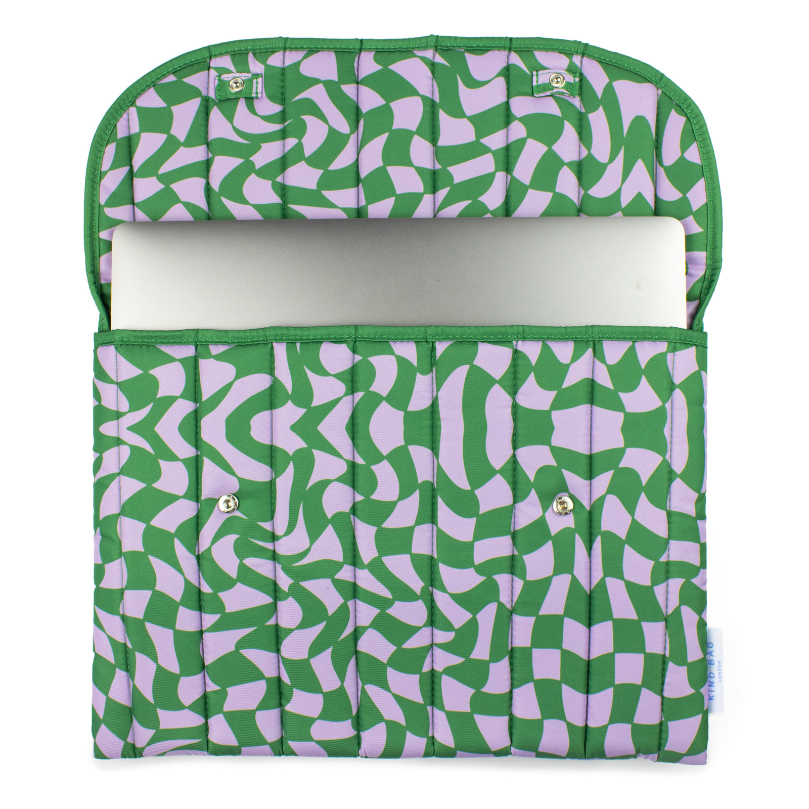Laptop Sleeve 16'' Wavy Check   