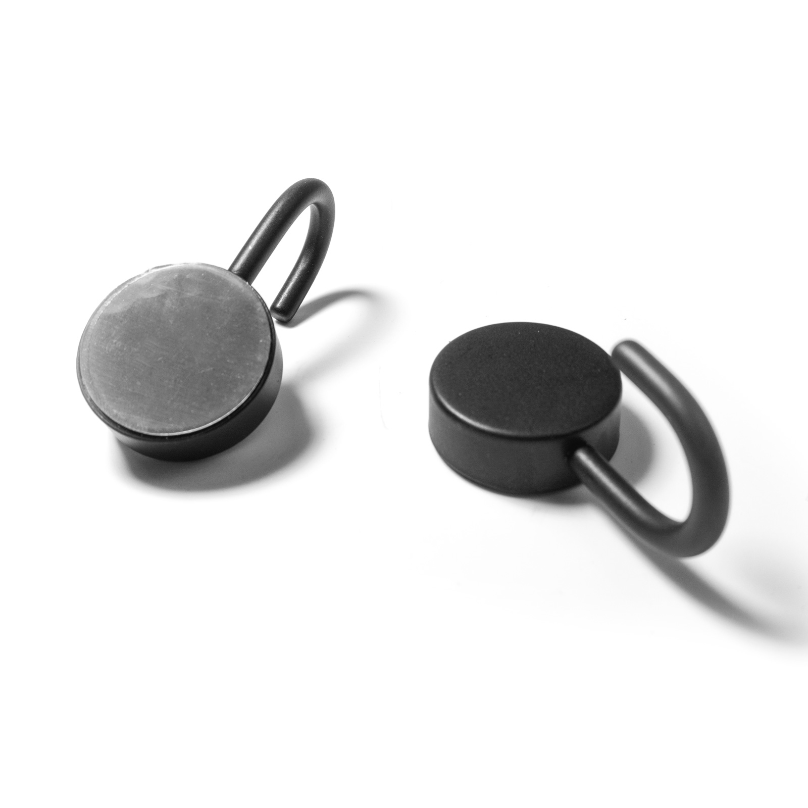 Magnethaken PORTA 2er Set schwarz 