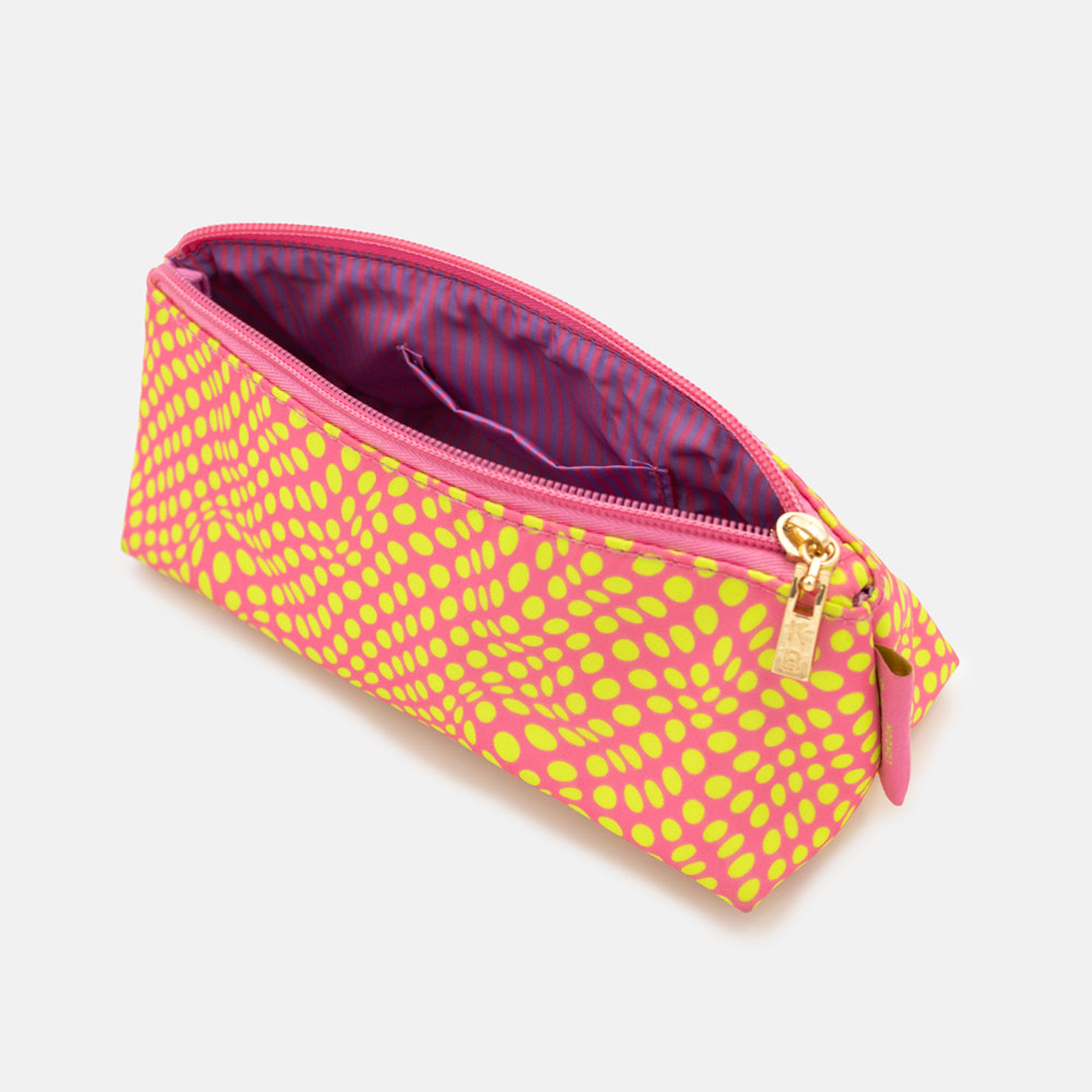 Essentials Case Twisted Polka pink & yellow 