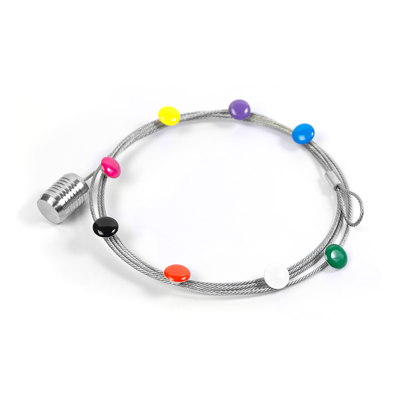 Fotoleine DOTS 8 Magnete / 150 cm 