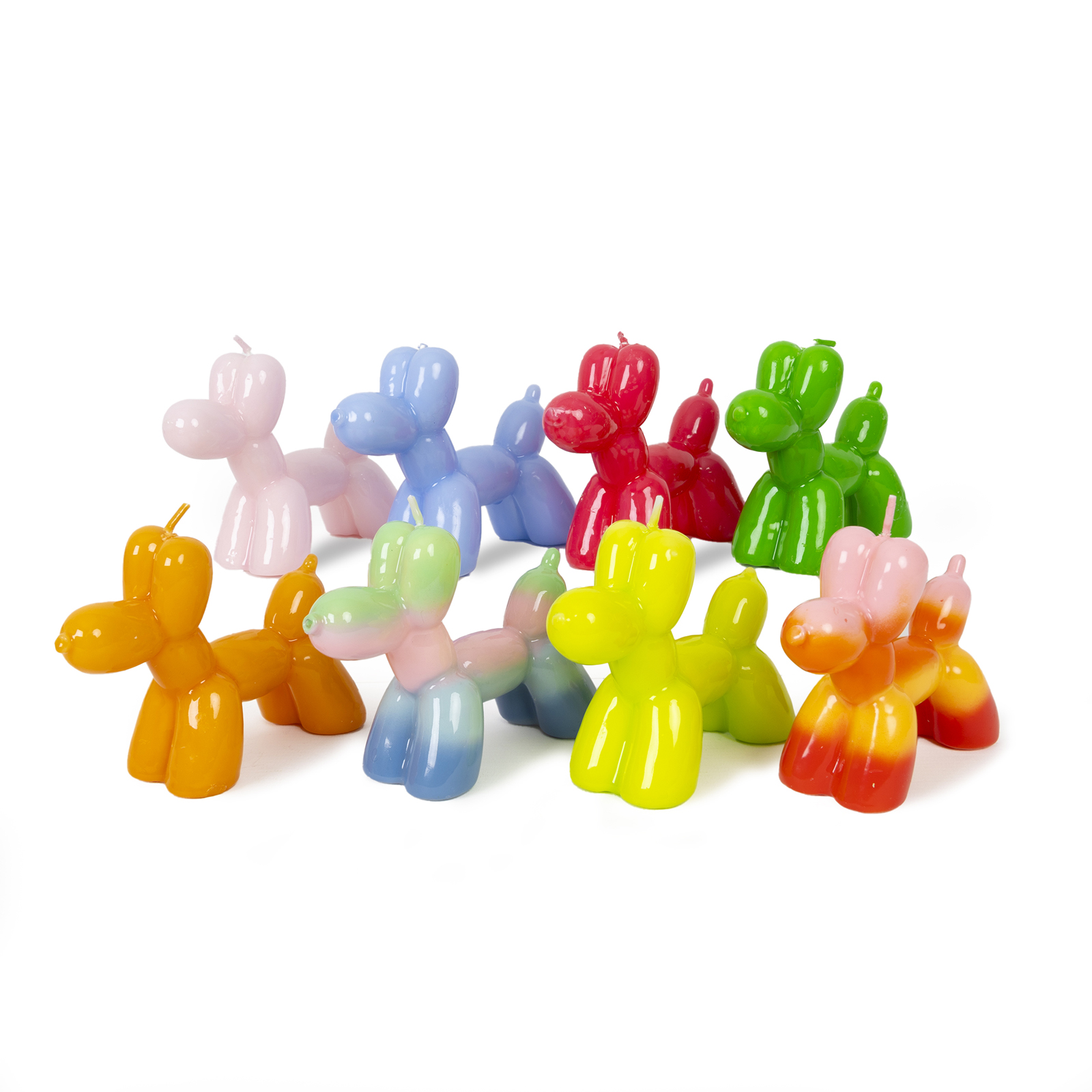BALLOON DOG CANDLE SUNSET 