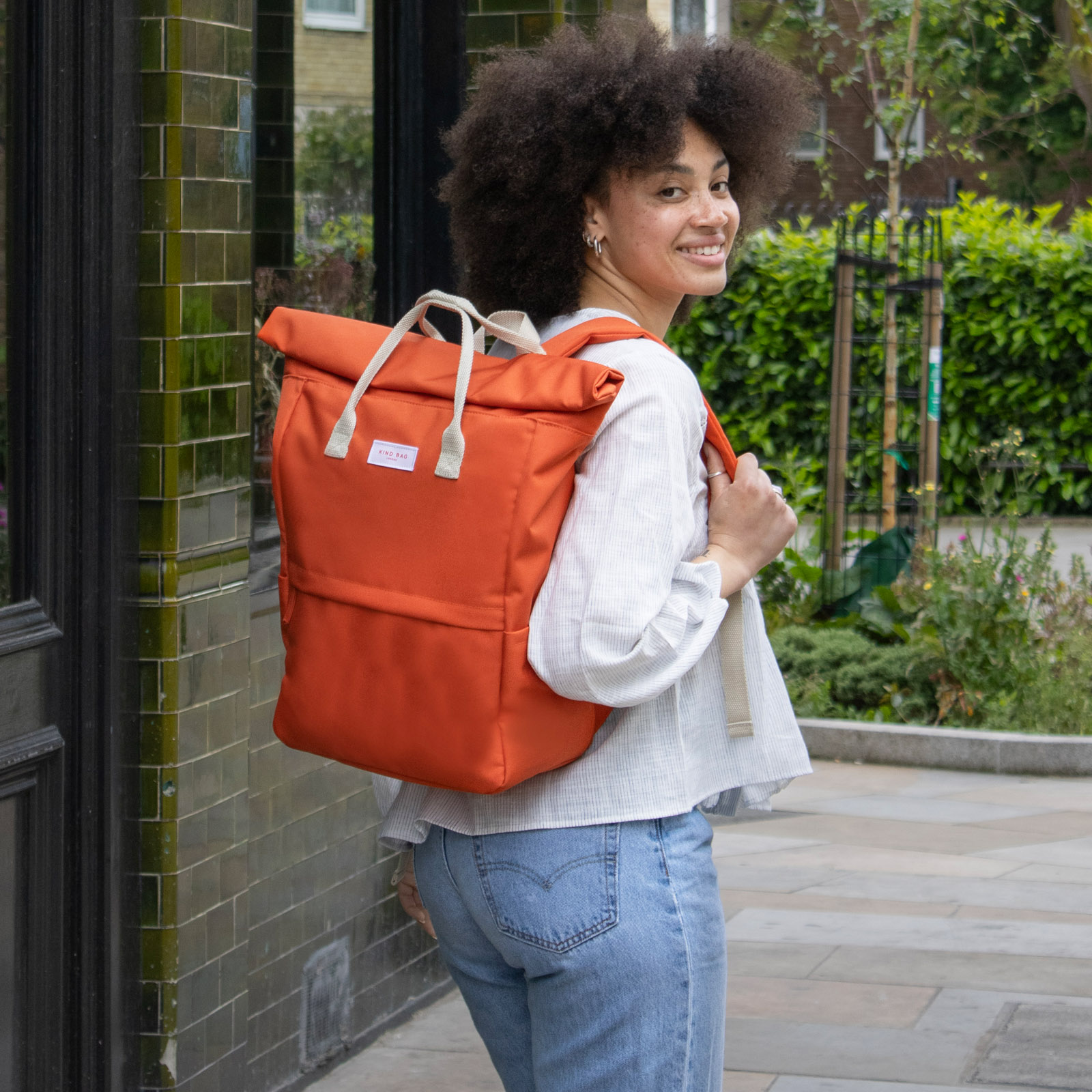 Large Backpack 23L Burnt Orange 