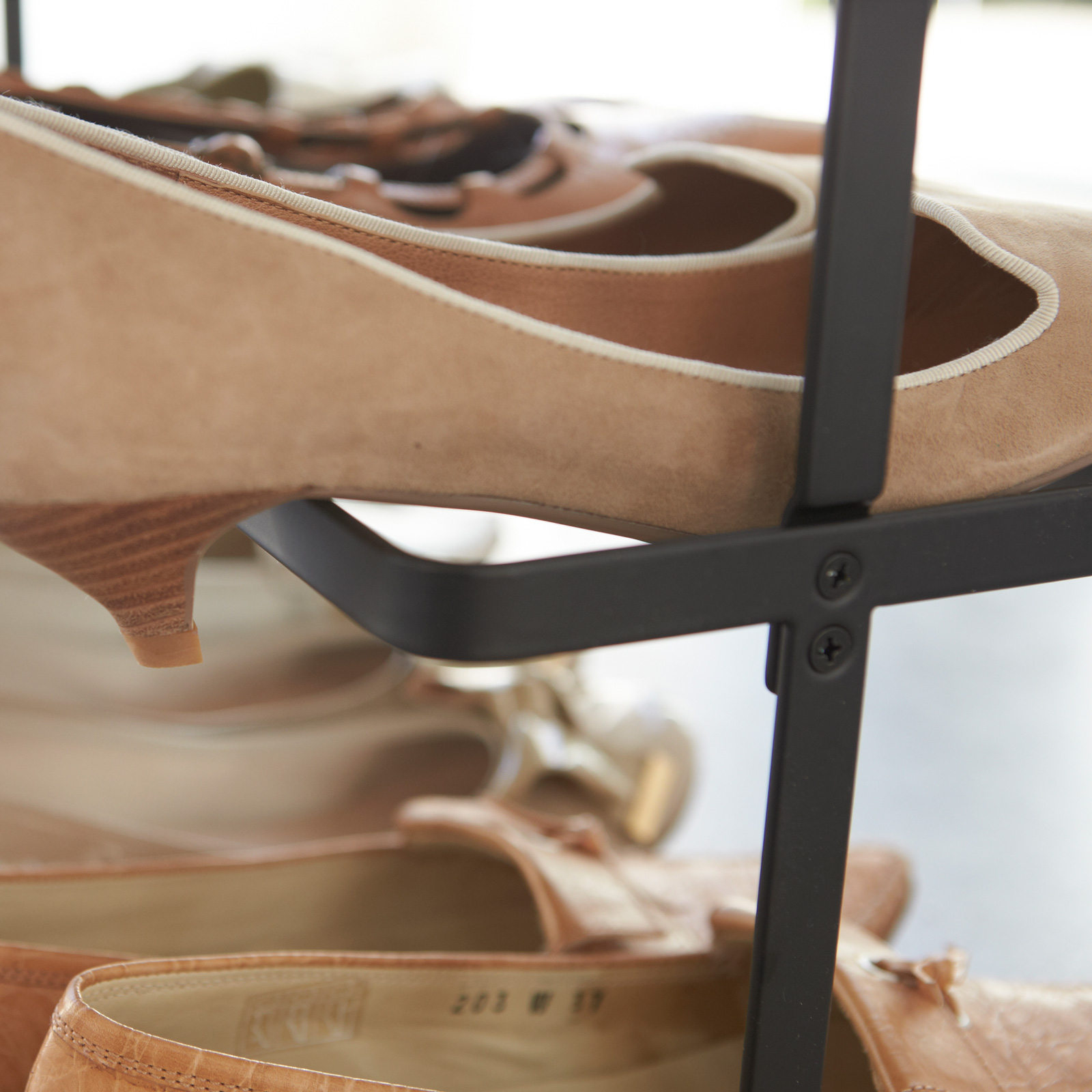 Schuhregal breit TOWER schwarz 