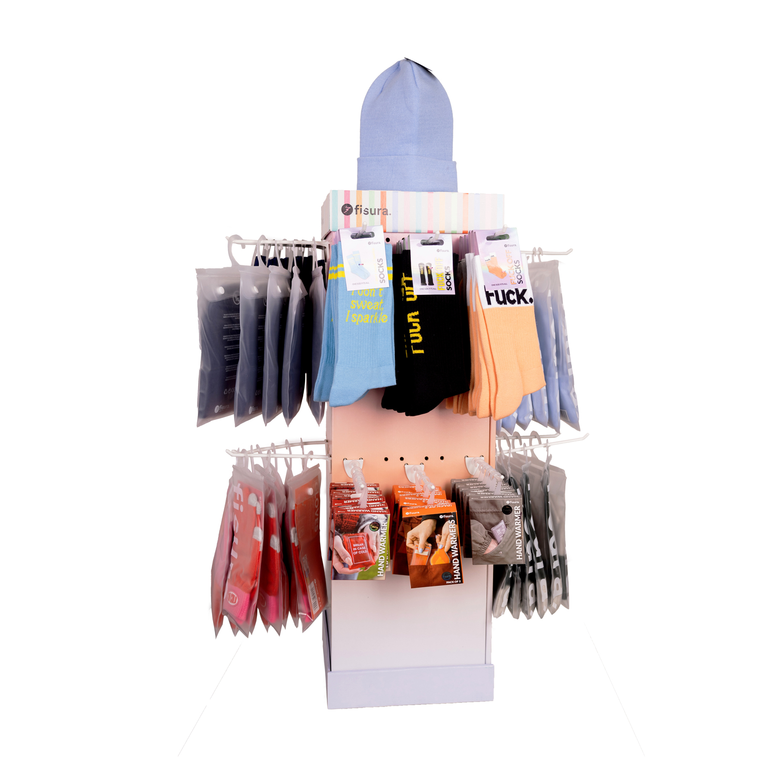 Multi-Product Display large (Hand Fans)  192 Hand Fans