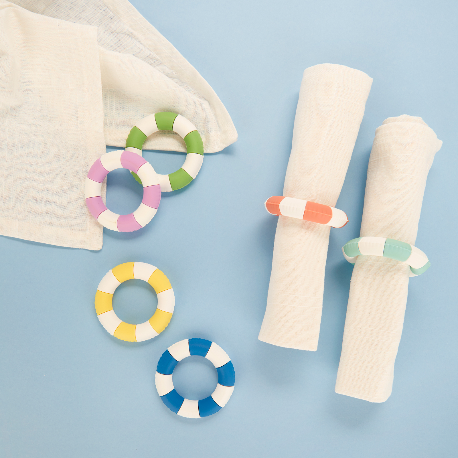 Serviettenring FLOATS 6er Set 