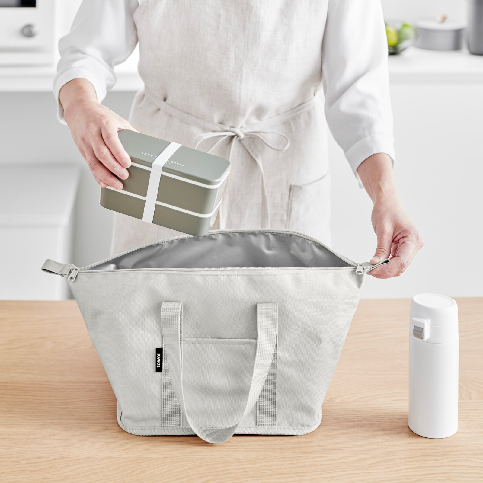 Kühltasche TOWER grau 