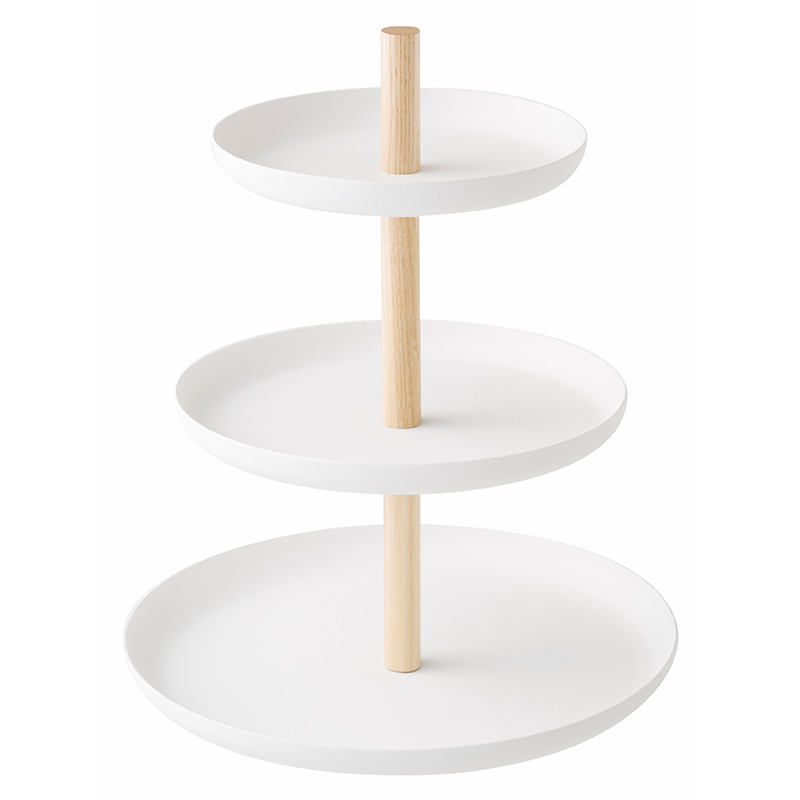 Etagère 3er TOSCA weiss 