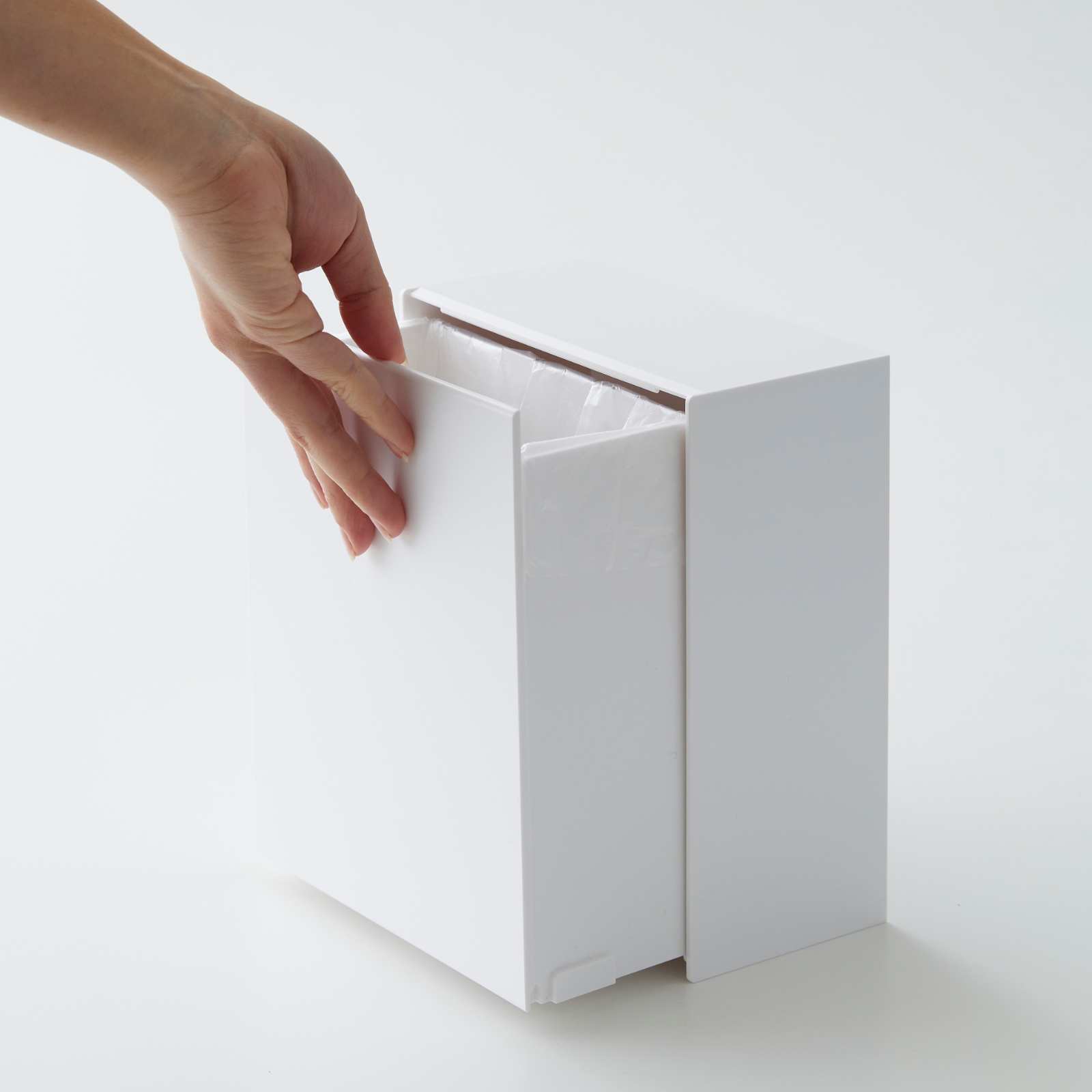 Klebehaken-Aufbewahrungsbox TOWER weiss 