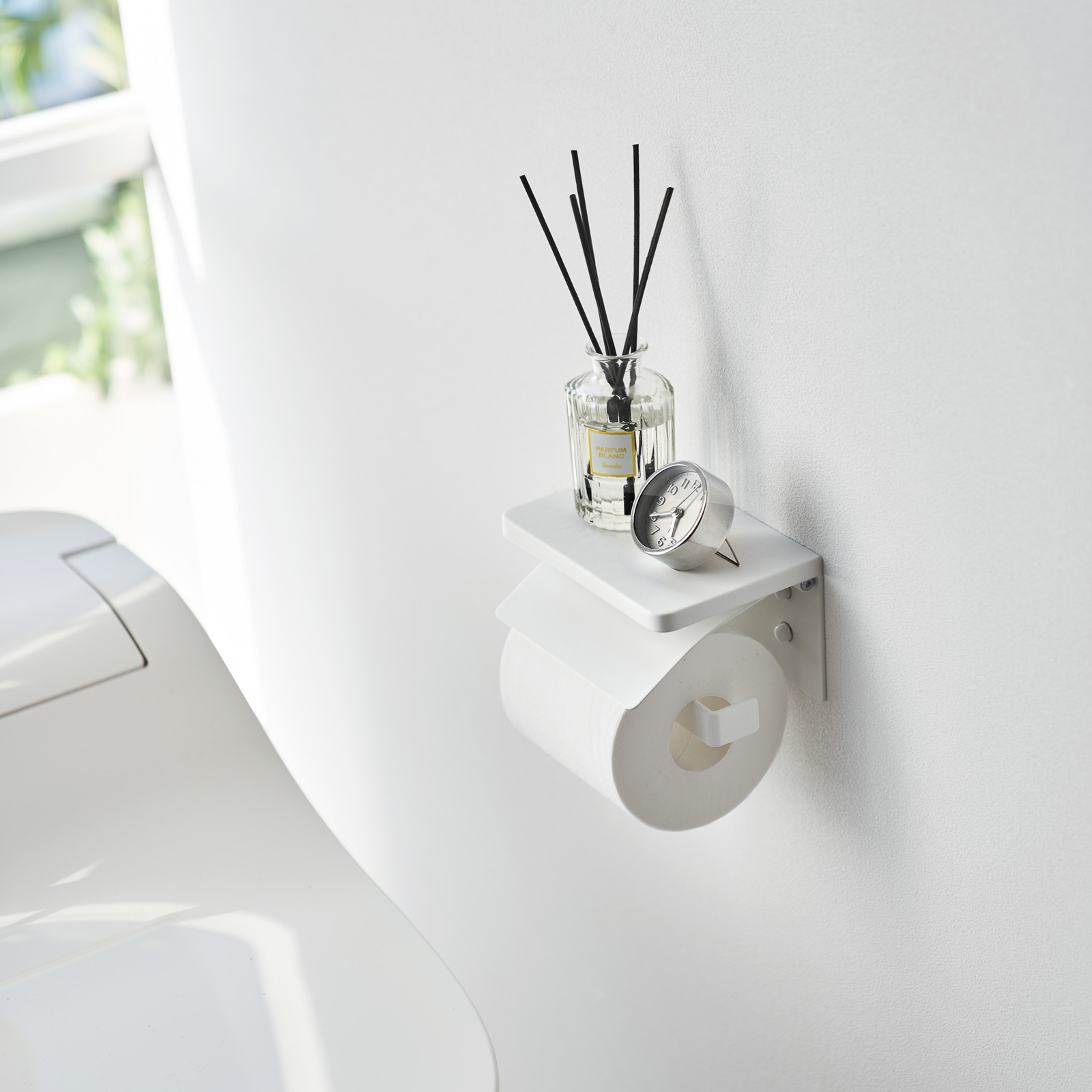 Wand-Toilettenpapierhalter TOWER weiss 