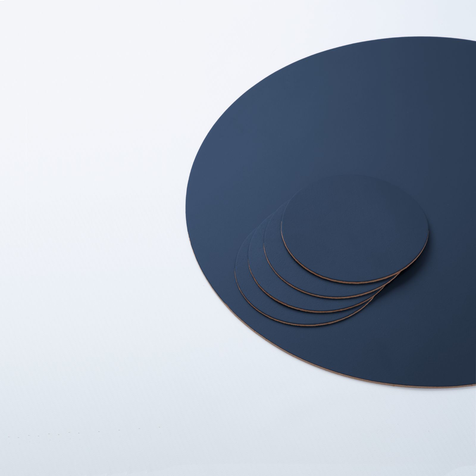 Ruca Round Coasters (x4) Green 