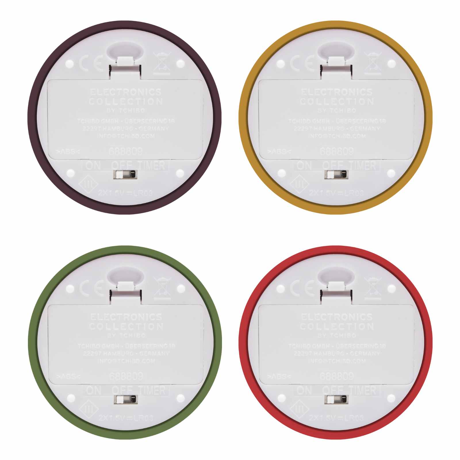 LED Teelicht-Set Levi 4er Set 