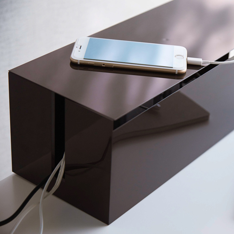 Cable Box WEB braun 