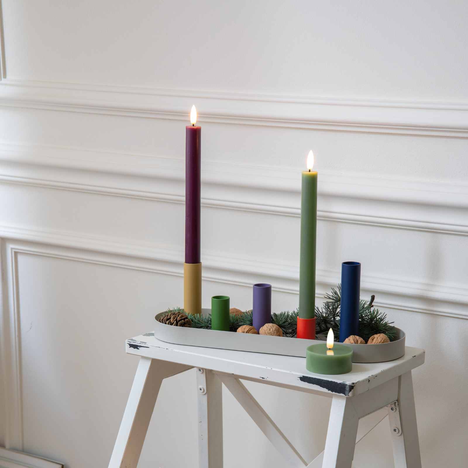 LED Teelicht-Set Levi 4er Set 
